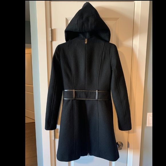 XS Mackage Black Wool Coat, purchased in 2015 - Picture 2 of 5